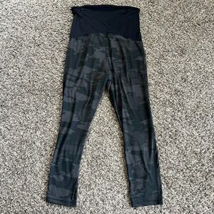 Isabella Maternity Camo Leggings Size XL
